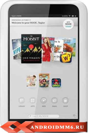 Barnes & Noble NOOK HD Snow 16GB